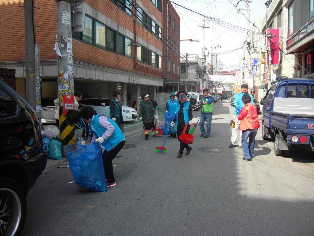 뒷골목청소의 날(2012. 4. 27)
