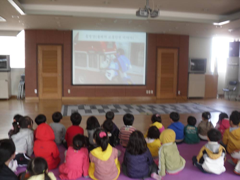 어린이 교통생활안전 체험교실(자양유치원) 