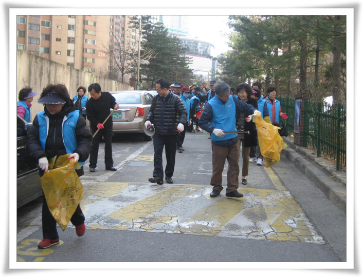 새봄맞이 관내 대청소(2012.03.20)
