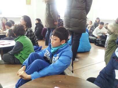 치즈 만들기 전 설명을 들어요