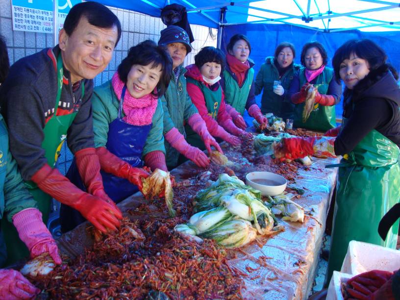 이웃과 함께하느 사랑의 김장 나누기