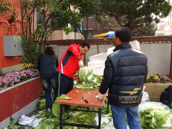 부녀회 김장담그는 날