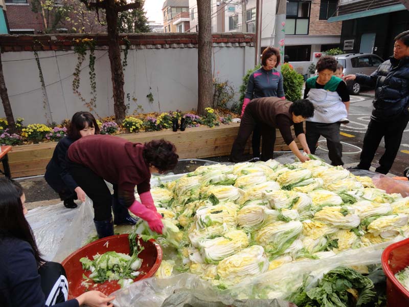 부녀회 김장담그는 날(첫째날)