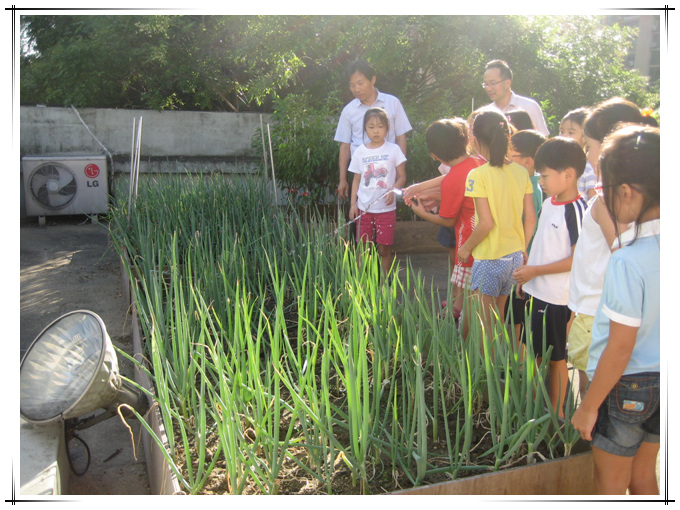 구의3동 채소농장 - 줄넘기교실 어린이들과 함께(09.06)