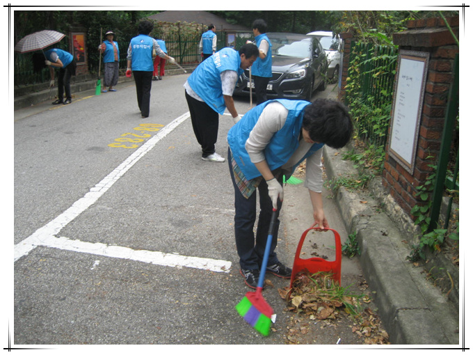 추석맞이 관내 환경정화(09.09)