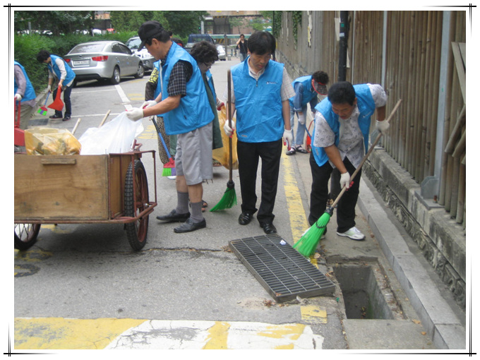 추석맞이 관내 환경정화(09.09)
