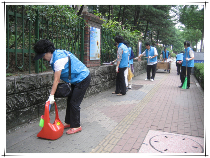 추석맞이 관내 환경정화(09.09)