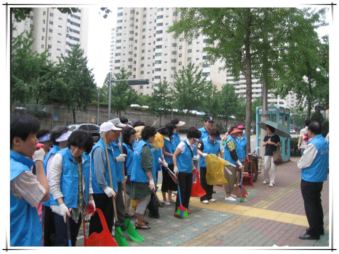 추석맞이 관내 환경정화(09.09)