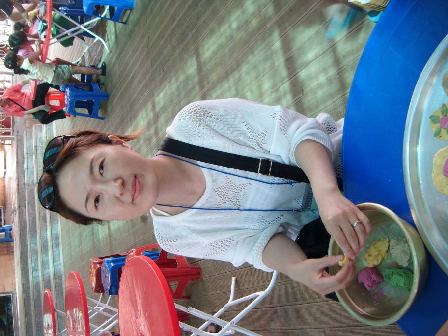 보리개떡만들기