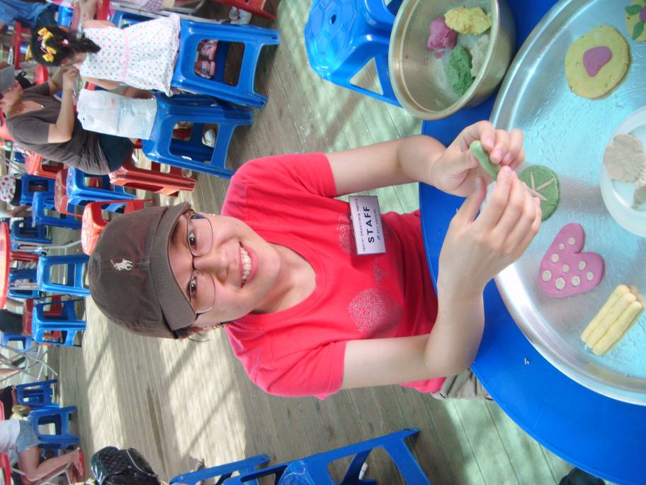 보리개떡만들기