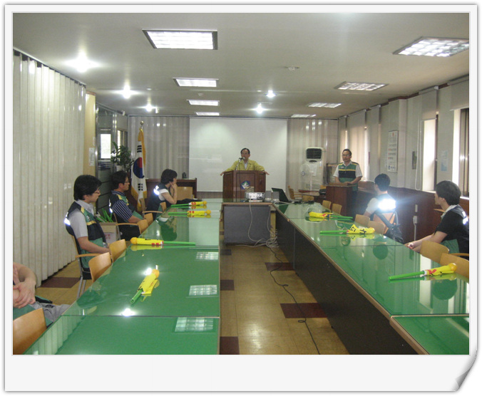 민방위훈련_민방위 대원 교육_동주민센터회의실(08.18)