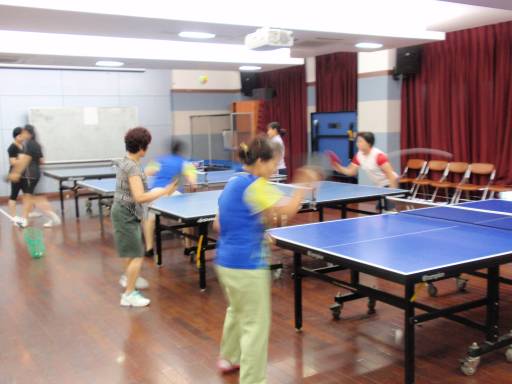 7월 화양동 자치회관 프로그램(탁구교실)