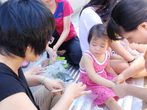 2011 새마을문고 봉숭아물들이기 행사