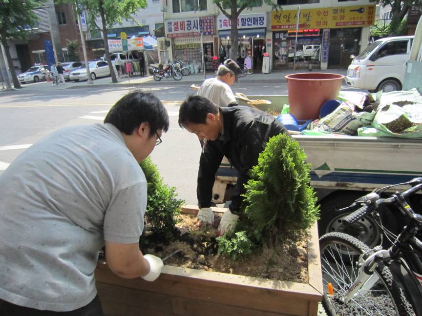 능동로 걷고싶은거리 조성 