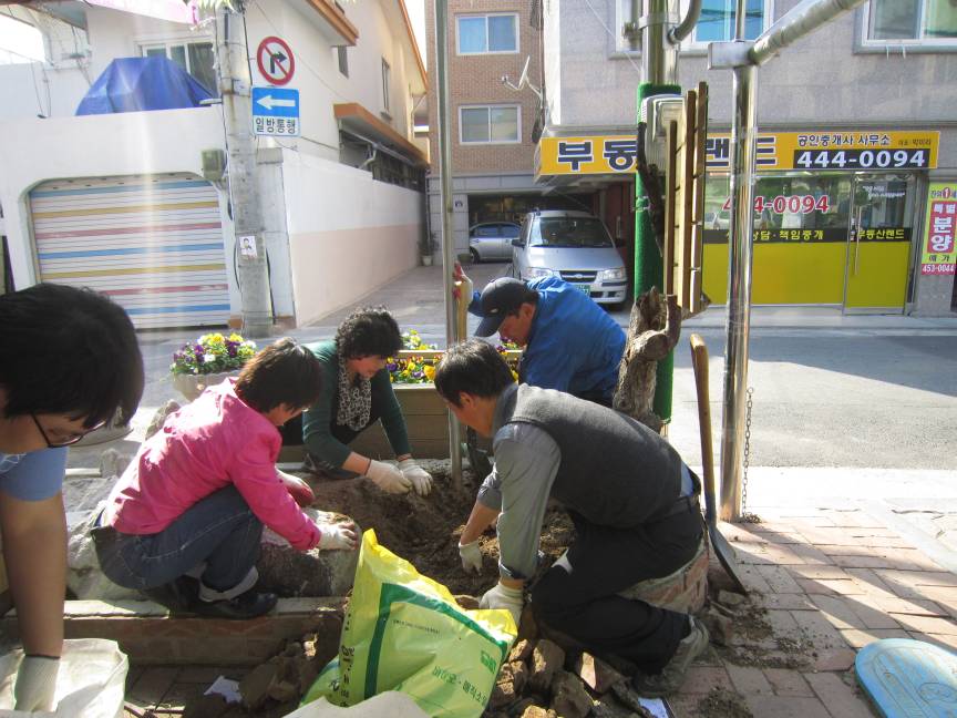 물레방앗간 약초모종심기