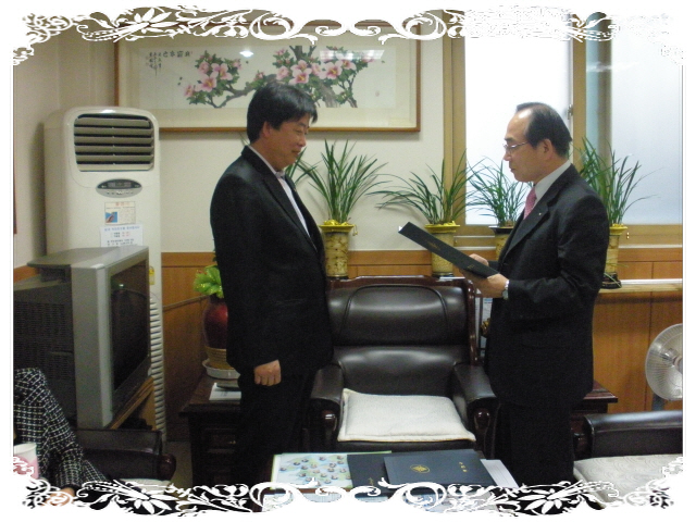 통장자녀 장학증서 수여(03.11)