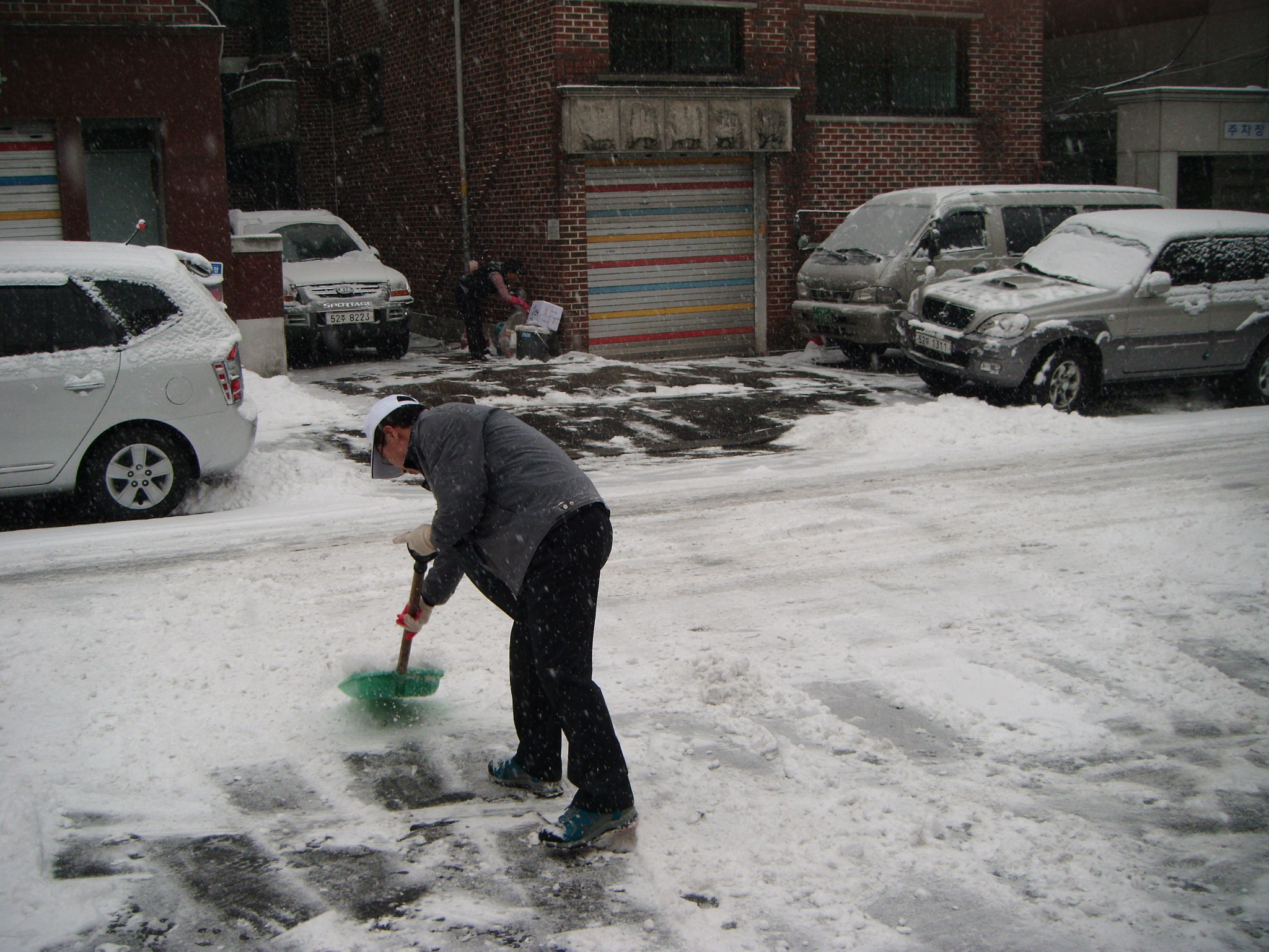 제설작업(2011.01.23.)