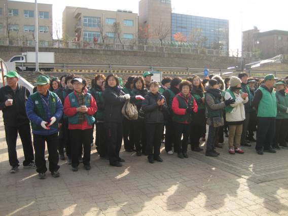 2010. 11. 26. 청정광진 캠페인(중랑천체육공원)