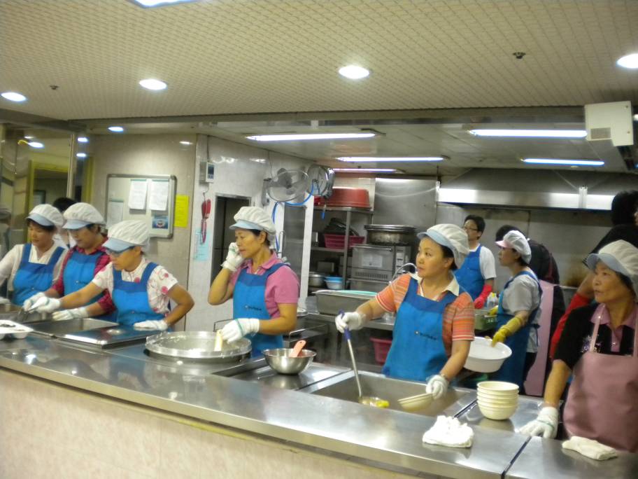 군자동 자유총연맹 봉사활동 모습