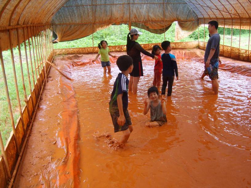 (농촌체험교실)머드팩놀이