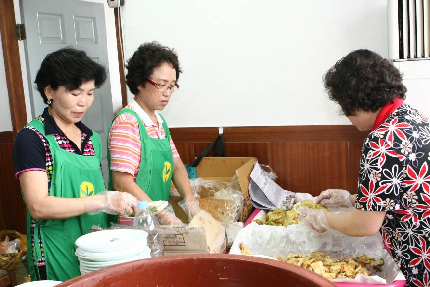 중복맞이 삼계탕행사