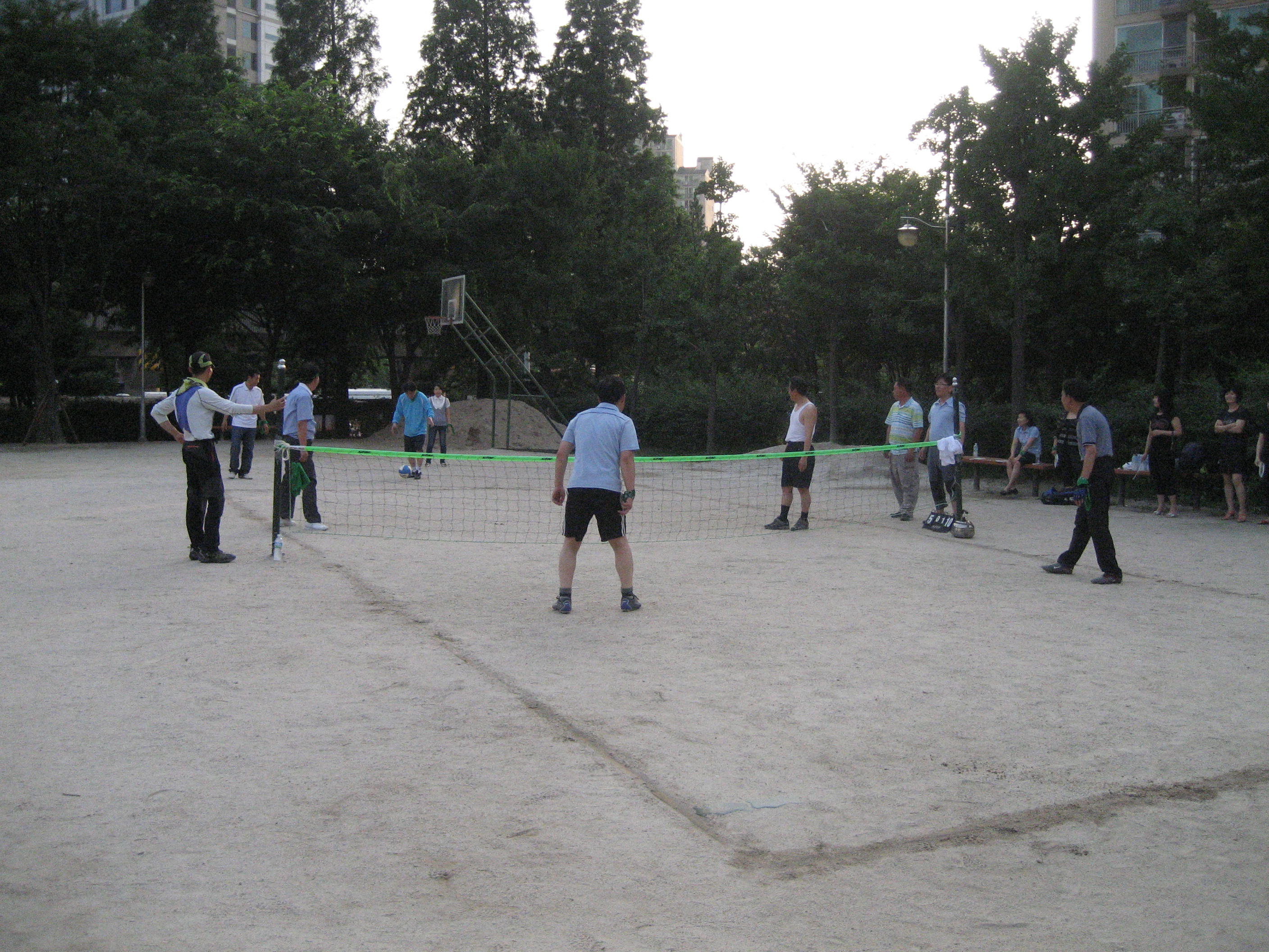 주민자치위원회VS직원 친선족구대회!