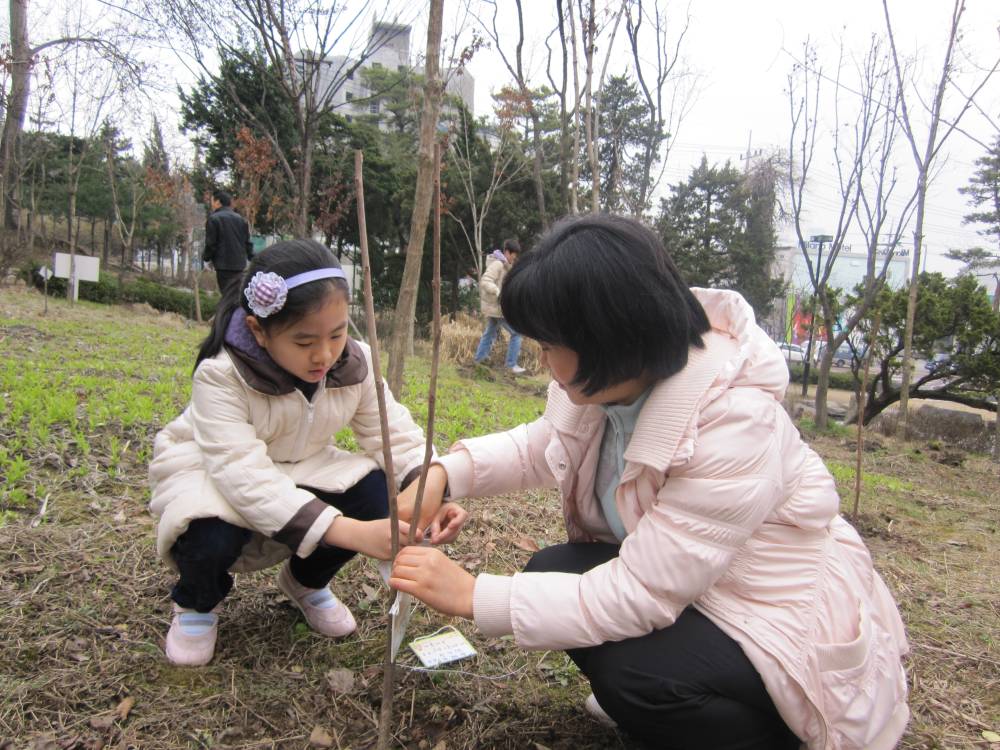 아차산 고구려 가족나무 숲 확대 조성4
