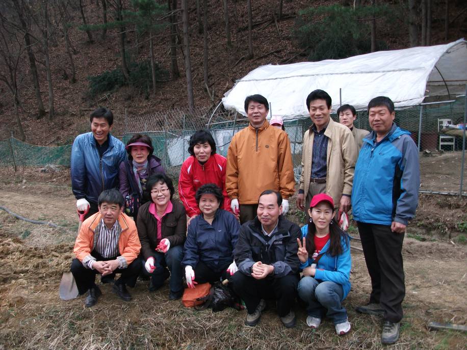 부용리 주말농장에서(2010.4.10)