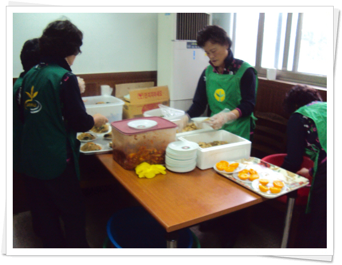 설맞이 군자동 사랑의 떡국잔치(2)