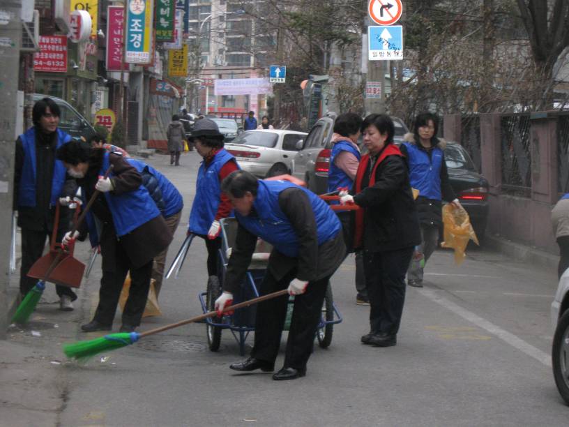설맞이 대청소 모습~