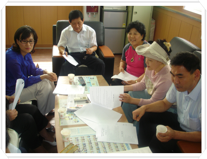 자원봉사캠프 2차 간담회 사진 3