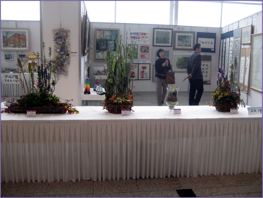 구전시회-플라워디자인반 작품 총출동!!