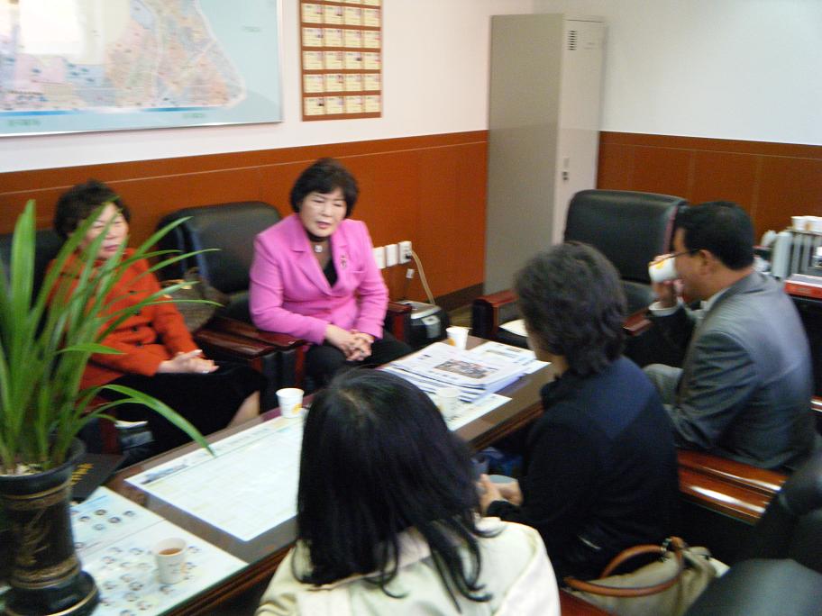 장학금 후원회 전달 