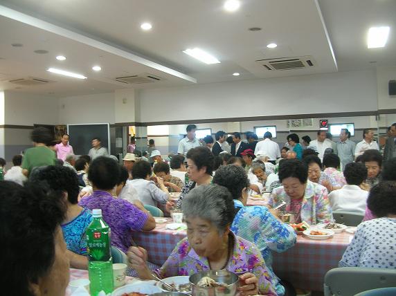 어르신 사랑의 삼계탕나누기 행사