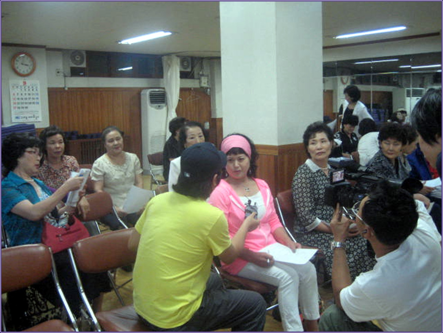 MBC에서 노래교실 촬영하다(09.09.03)