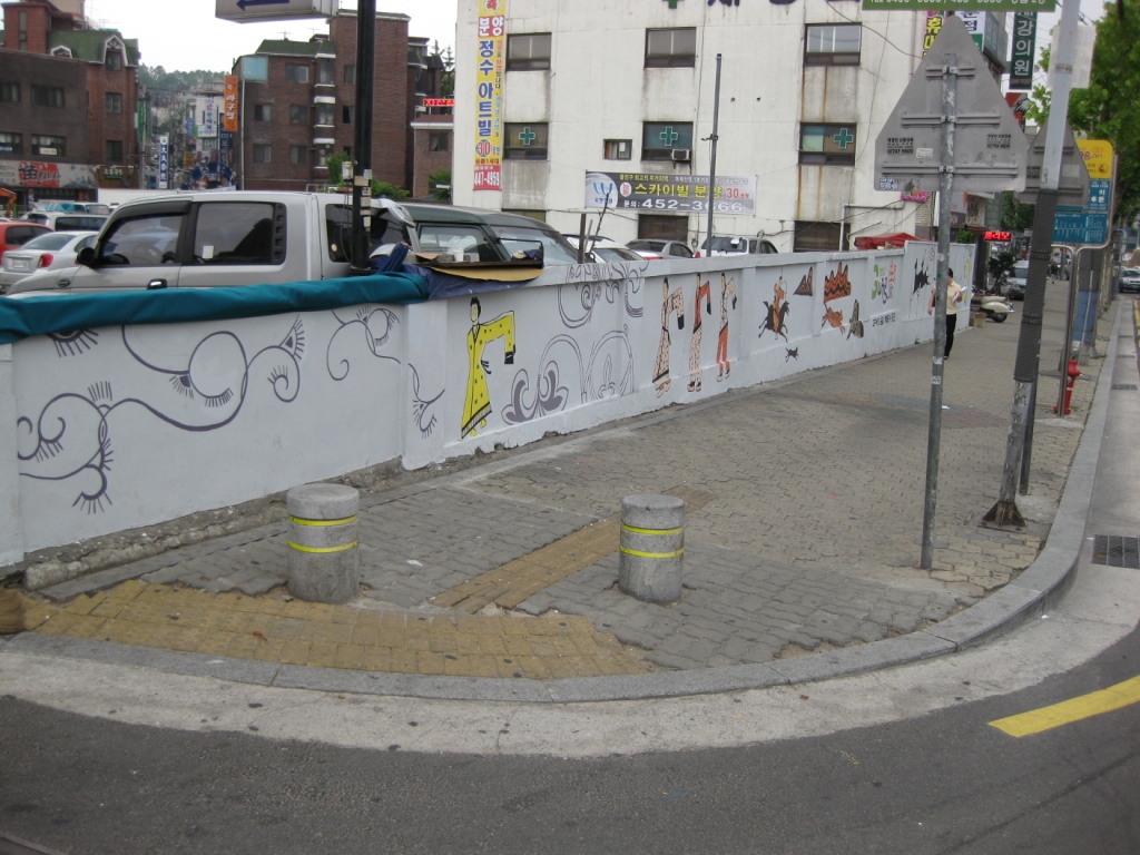 고구려 담장 벽화 조성8