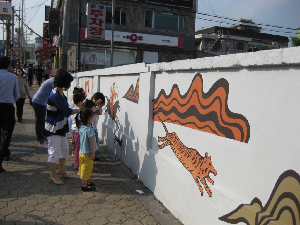 고구려 담장 벽화 조성7