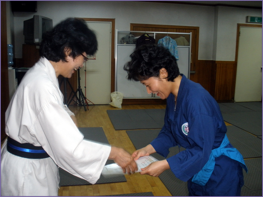 단전호흡아침A반 승단식(09.06.10)