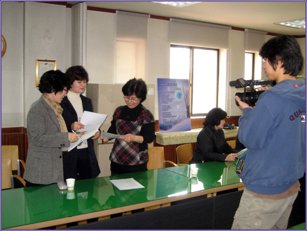 자치회관 홍보촬영(09.03.04)