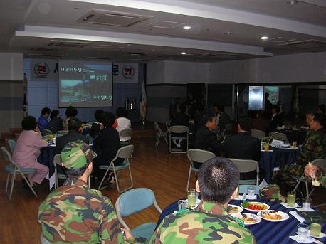 제57사단장 방문(2008.10.22)