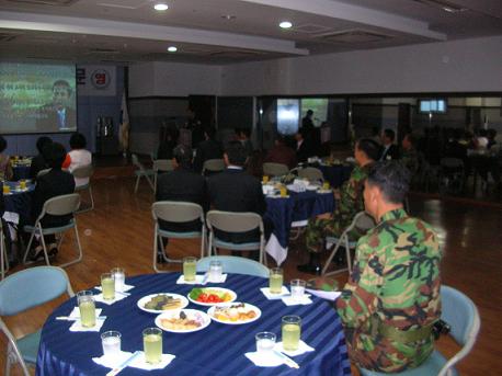 제57사단장 방문(2008.10.22)