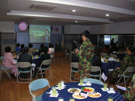 제57사단장 방문(2008.10.22)