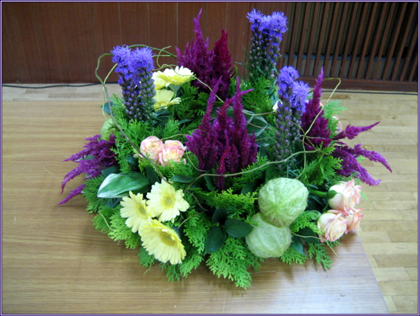 플라워디자인반 수업 작품(2008. 09. 30)