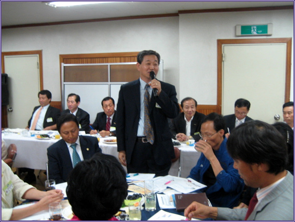 현장민원 청취를 위한 반장과의 간담회(2008. 09. 24) 