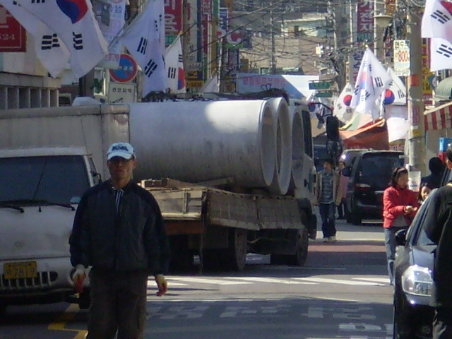 이면도로 국기게양-2