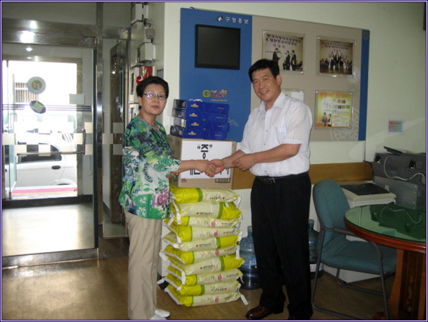 추석맞이 저소득 가장 쌀전달(2008. 09. 09 ~ 09. 12)