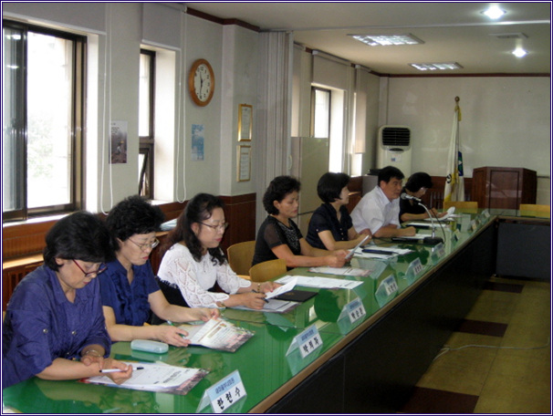 새마을부녀회 월례회의(2008. 09. 08) 