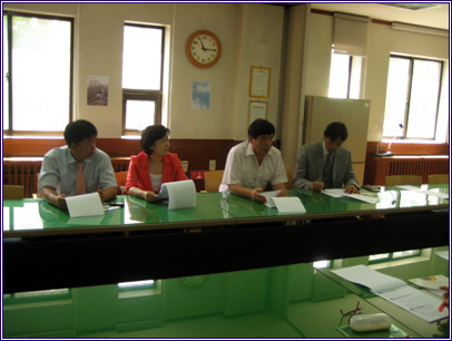  직능단체장 회의 (08. 08. 14) 