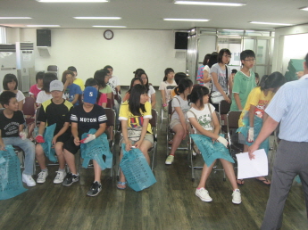 학생봉사단 운영(8.6) 