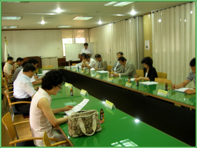 지역발전협의회 월례회의 (2008. 07. 10)